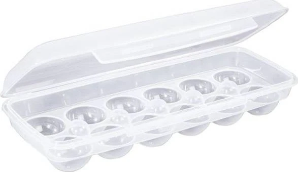 Excellent Houseware Kiaušinių laikymo dėžutė 12 kiaušinių - tvirta, saugi ir praktiška