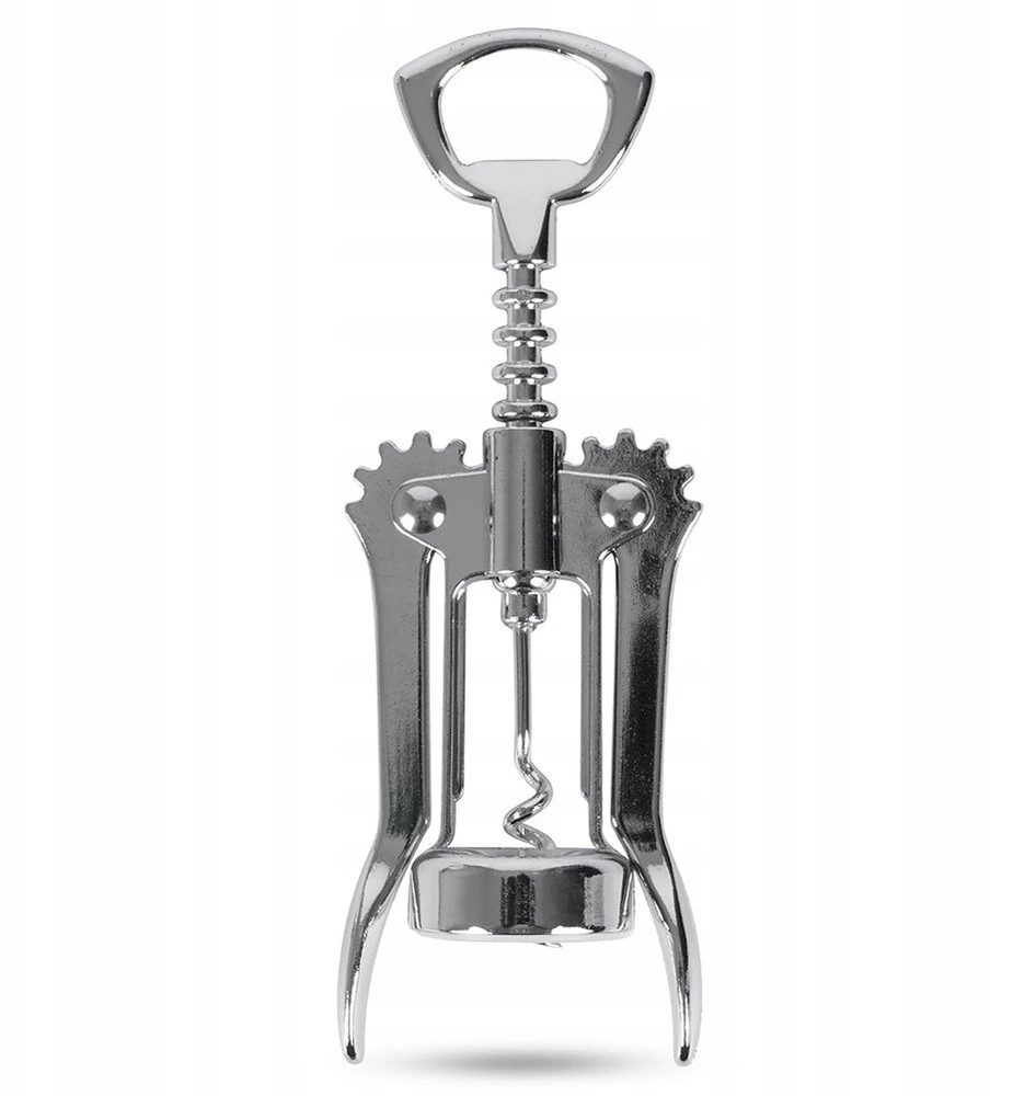 Excellent Houseware Plieninis vyno butelių atidarytuvas 17 cm - praktiškas ir patogus