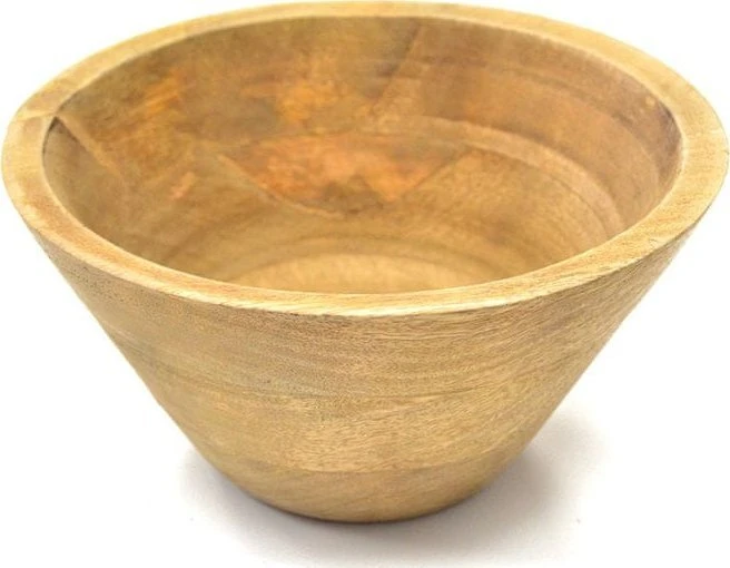 Excellent Houseware Puikūs namų apyvokos reikmenys Mango medžio dubuo, Ø 20 cm, raudonas