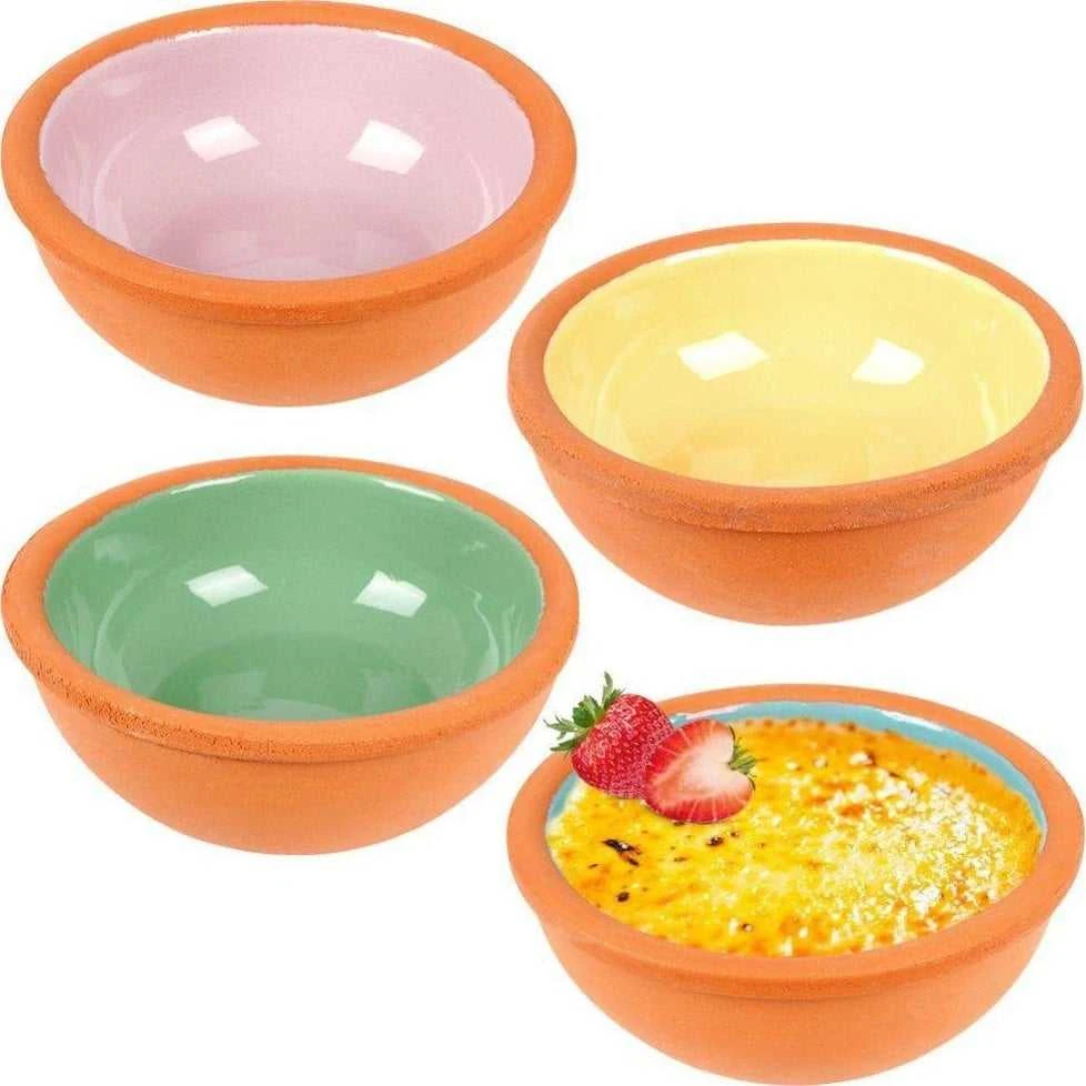 Excellent Houseware Keramikiniai ramekinai 10,5 cm, 140 ml, 4 vnt.