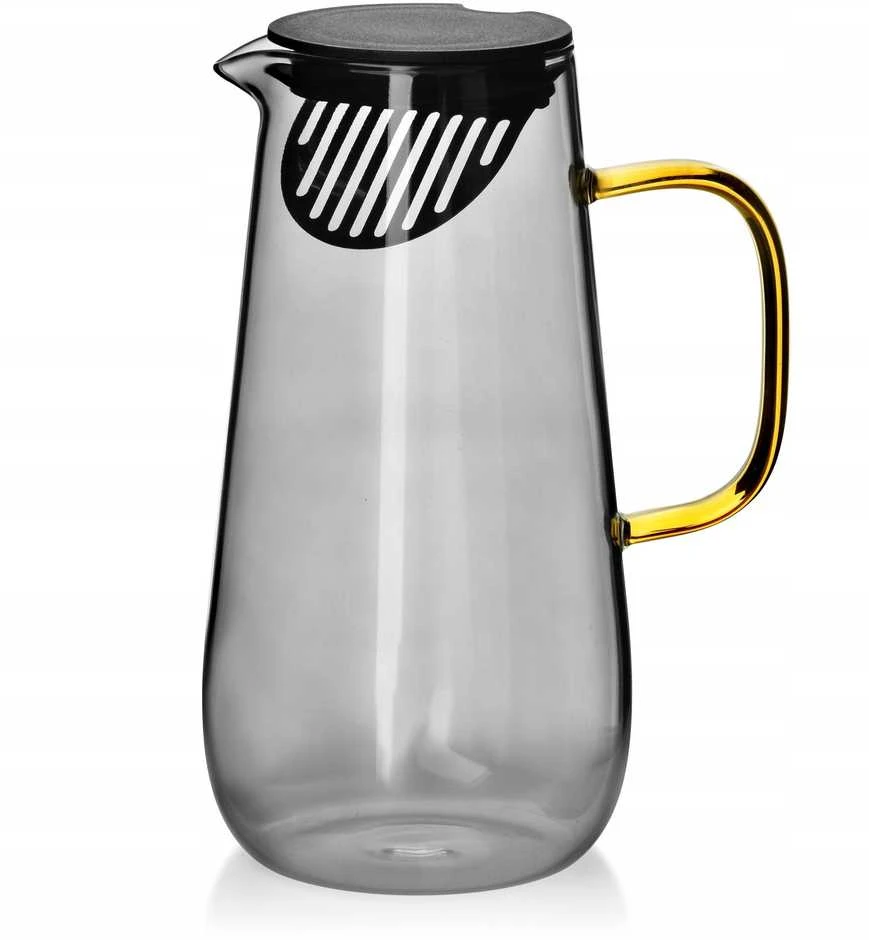 Excellent Houseware Affek Design PETER Dzbanek stiklinis 1,5L pilka