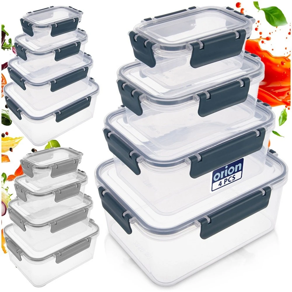 Excellent Houseware Orion Maisto talpos rinkinys 4 vnt. - Su dangčiais