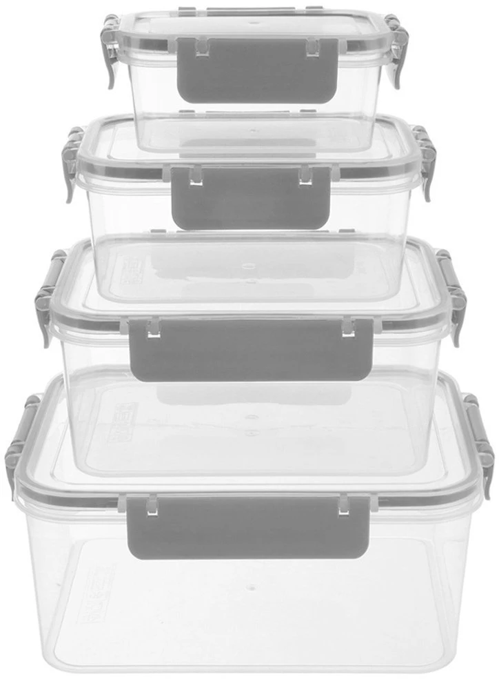 Excellent Houseware Orion Maisto talpos rinkinys 4 vnt. - Su dangčiais