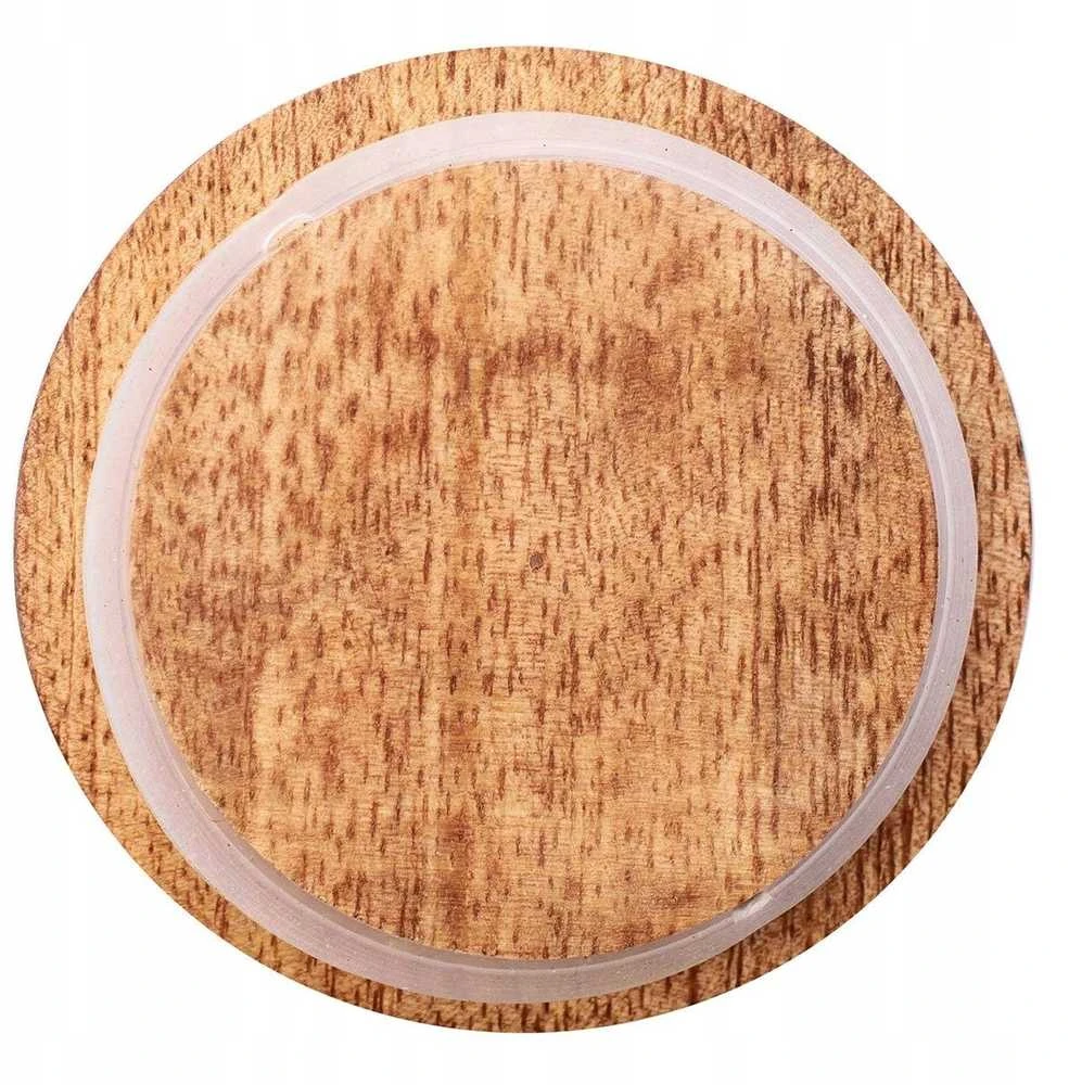 Excellent Houseware Seal Medinis dangtelis su sandarikliu, 6 cm, 3 vnt.