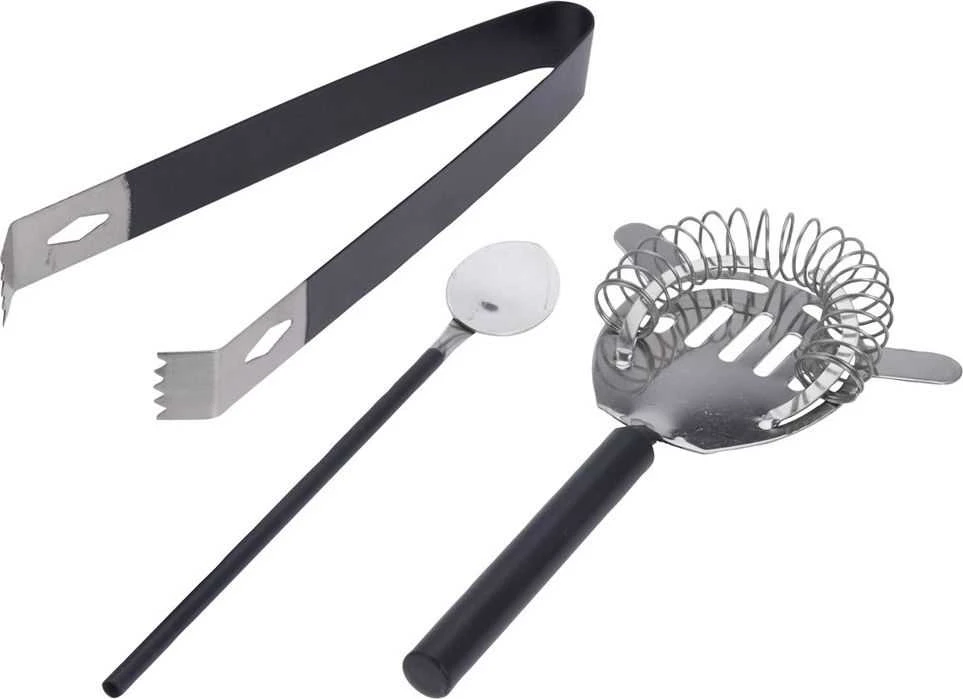 Excellent Houseware Baro rinkinys gėrimams, 5 dalių, nerūdijantis plienas