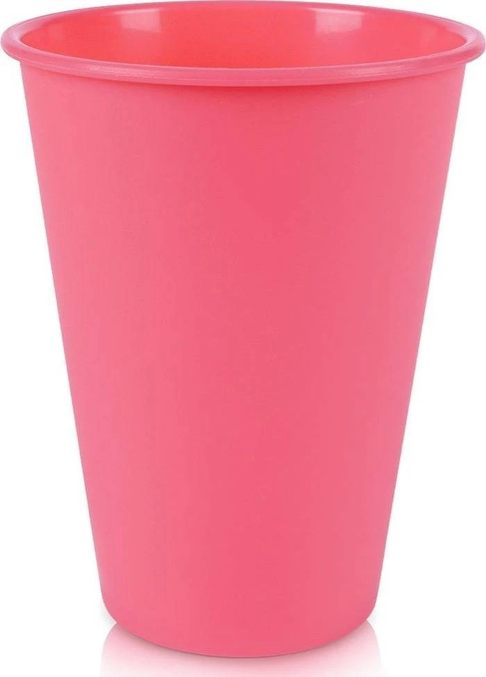 Excellent Houseware Plastikiniai puodeliai 400 ml 6 vnt. įvairių spalvų