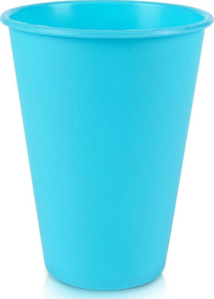 Excellent Houseware Plastikiniai puodeliai 400 ml 6 vnt. įvairių spalvų