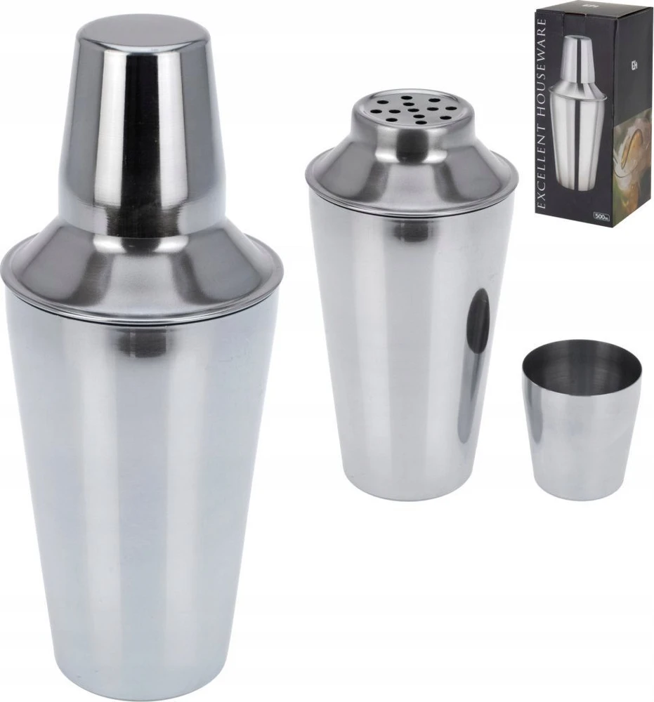 Excellent Houseware Steel Plaktuvas kokteiliams ir gėrimams – plieno