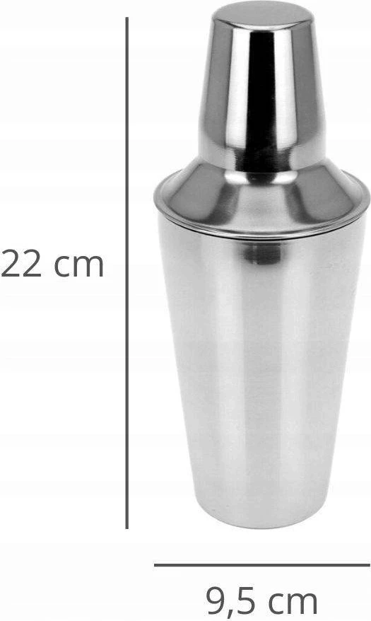 Excellent Houseware Steel Plaktuvas kokteiliams ir gėrimams – plieno