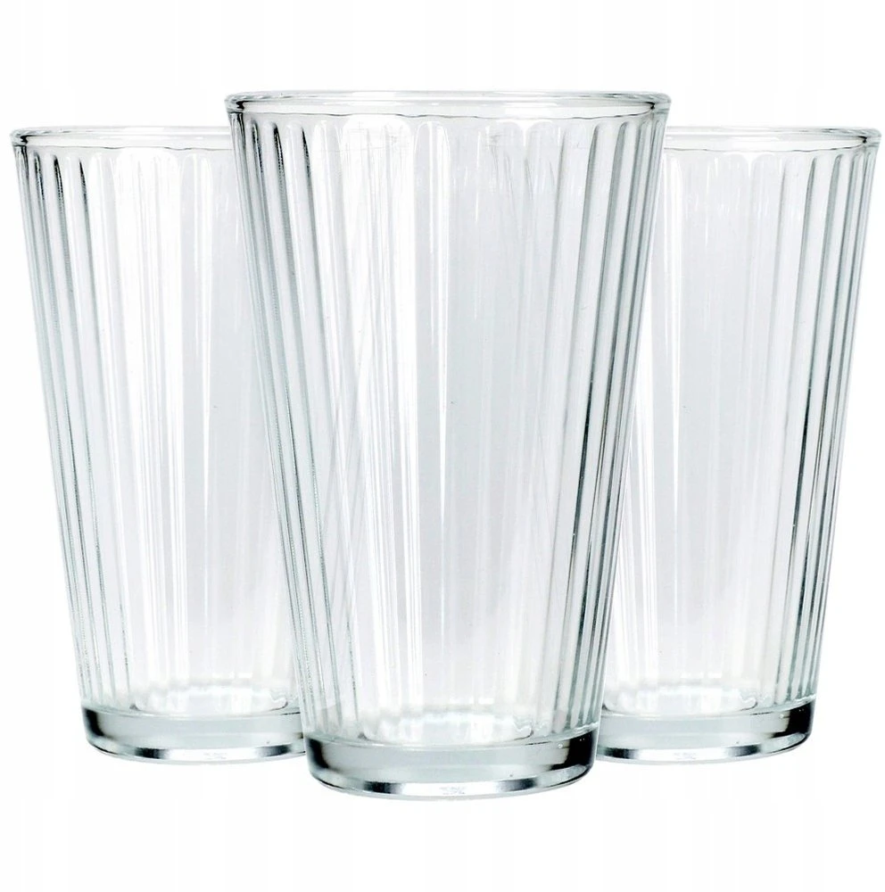 Excellent Houseware Tvirtos stiklinės 270 ml 3 vnt.