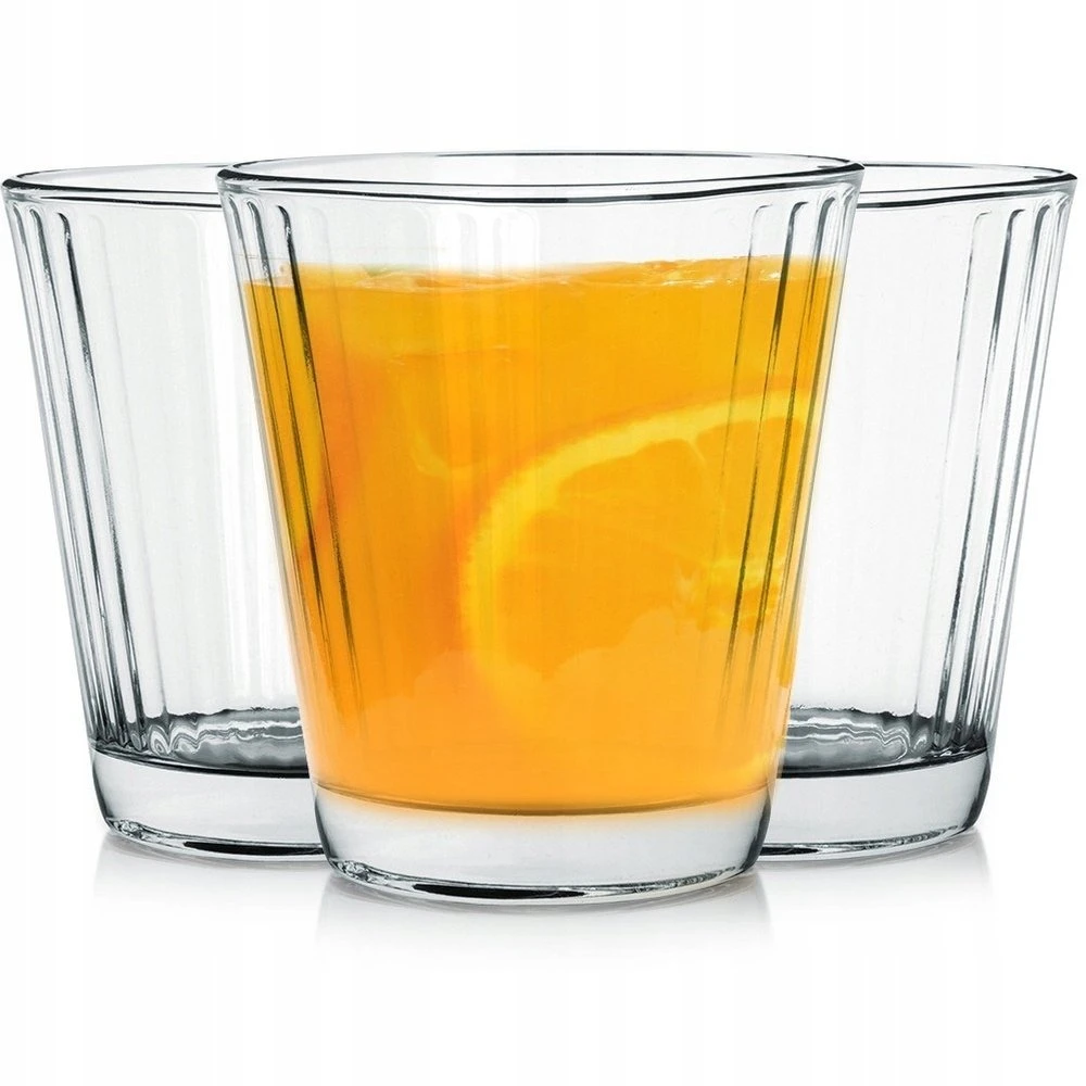 Excellent Houseware Tvirtos stiklinės 270 ml 3 vnt.