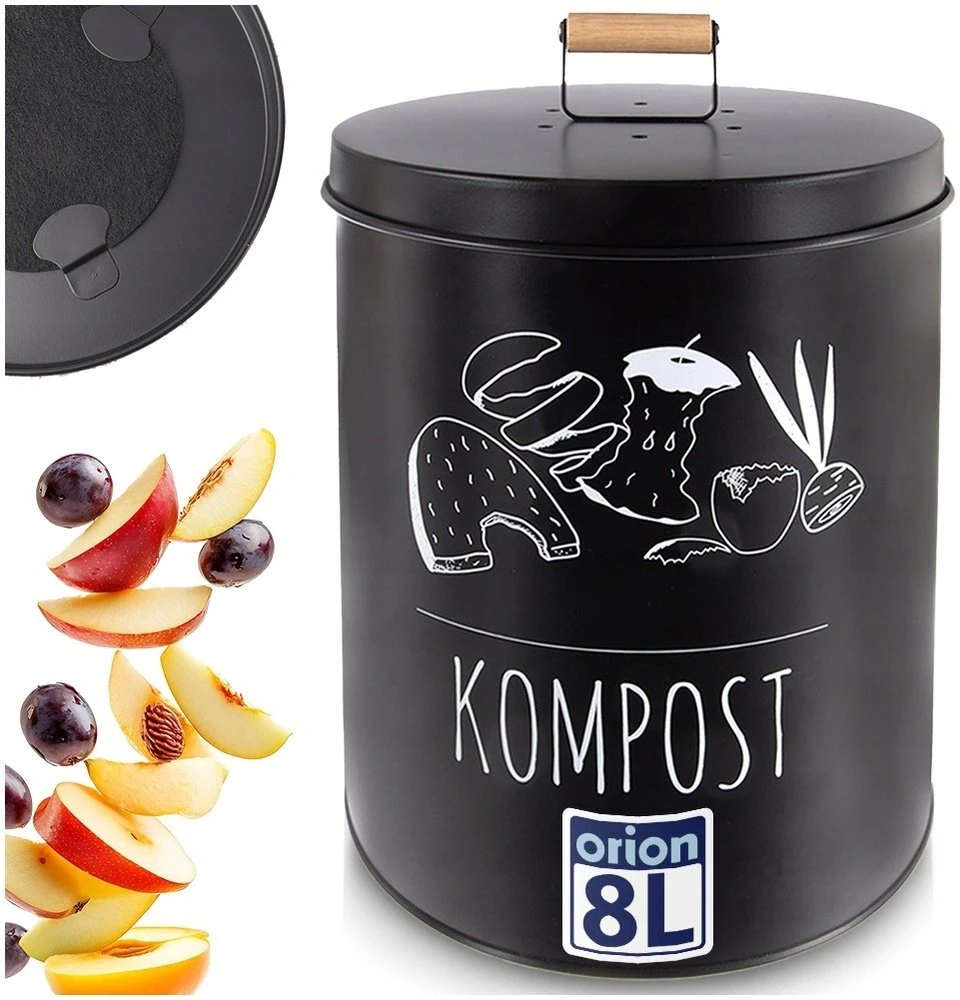 Excellent Housware Virtuvinis kompostavimo indas su filtru 8 l