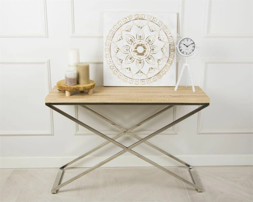 Excellent Housware Home Styling Collection Serviravimo lenta medinė 30 cm su kojomis