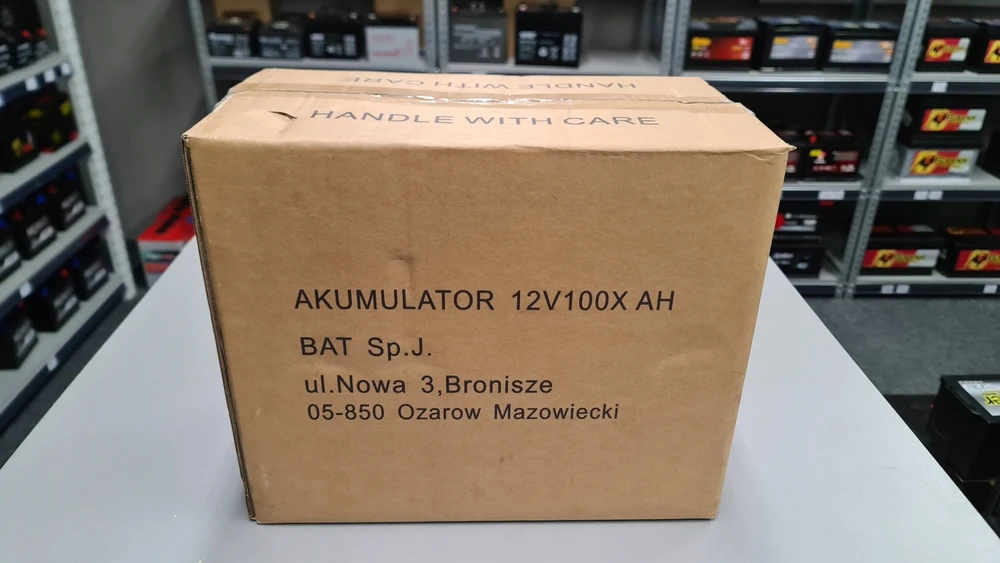 Exit Akumuliatorius AGM BAT Xeno Juodas 12V 100Ah