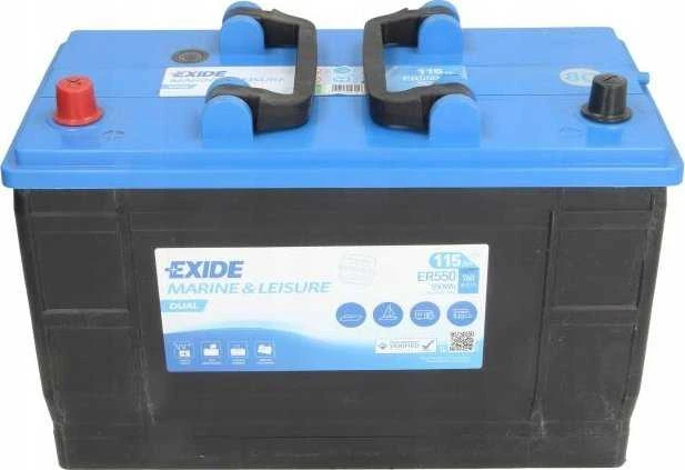 EXIDE ER550 115Ah 760A (EN) 12V akumuliatorius