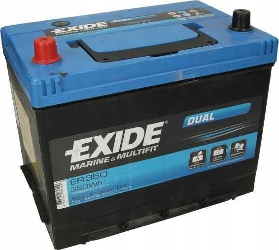 EXIDE ER350 80Ah 510A (EN) 12V akumuliatorius