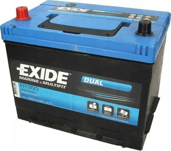 EXIDE ER350 80Ah 510A (EN) 12V akumuliatorius