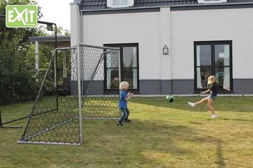 Grindinis aliuminio futbolo vartai EXIT Scala 500x200