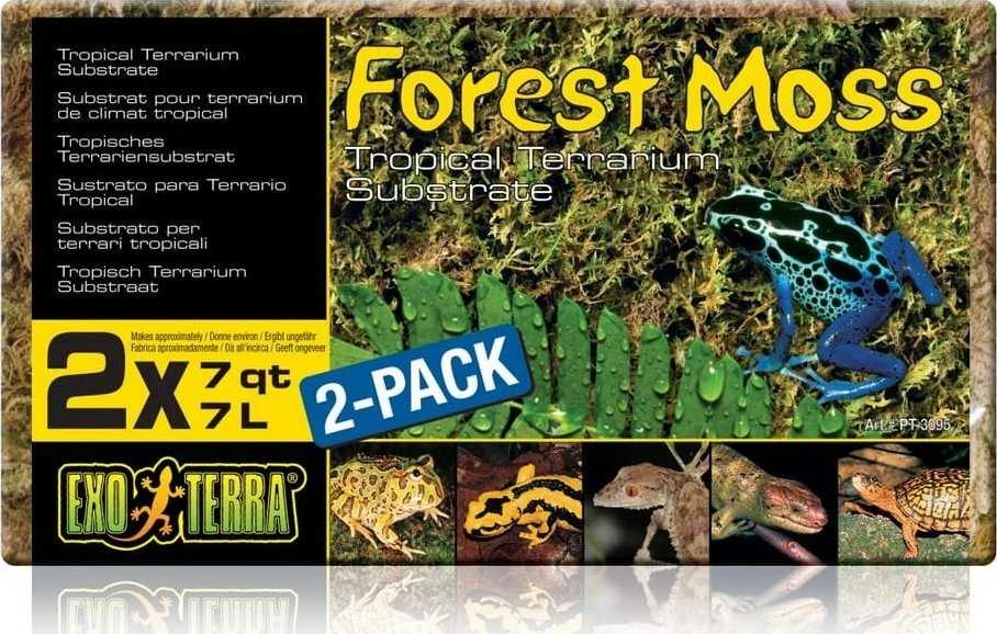 Exoterra Fluval Exo Terra Forest plume moss 500g