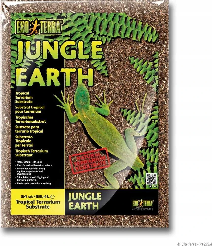 Exo Terra Terrarium substratai Jungle Earth, 26,4L