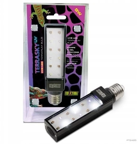 Exoterra „Exo Terra“ – „Terrasky“ UV-UVB LED lemputė – 9 vatai