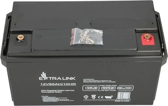 Extralink AGM 12V 65Ah | Akumuliatorius | nereikalaujantis priežiūros