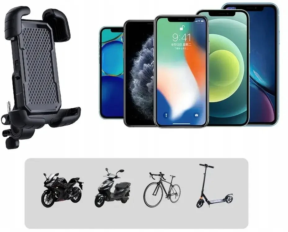 Extralink | Nuo smūgio apsaugantis dviračio laikiklis | telefone ant vairo