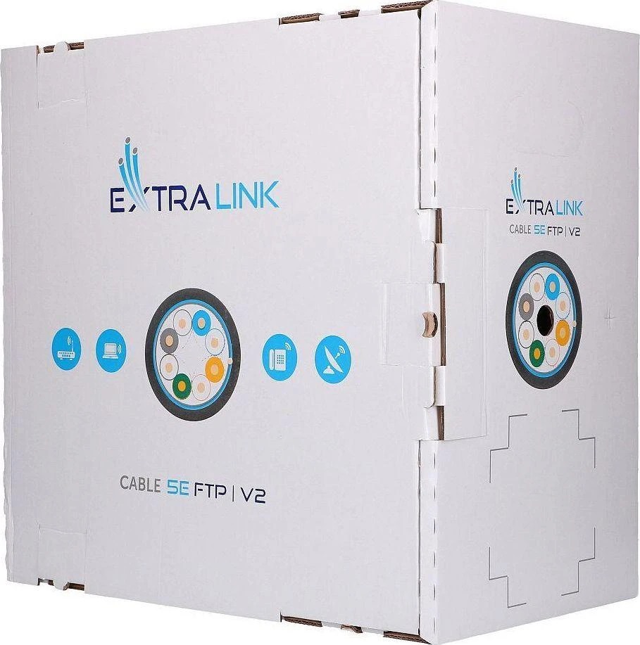 Tinklo laidas Tinklo laidas Extralink, F/UTP, 305 m