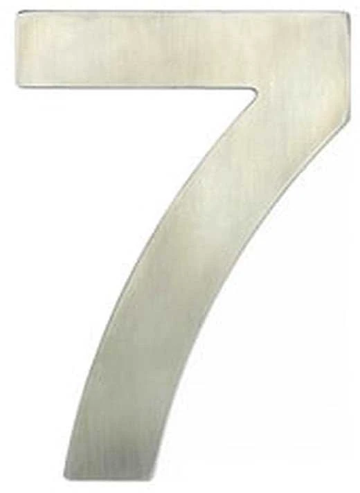 Haushalt Durų numeris „7“, nerūdijantis plienas, 62 mm