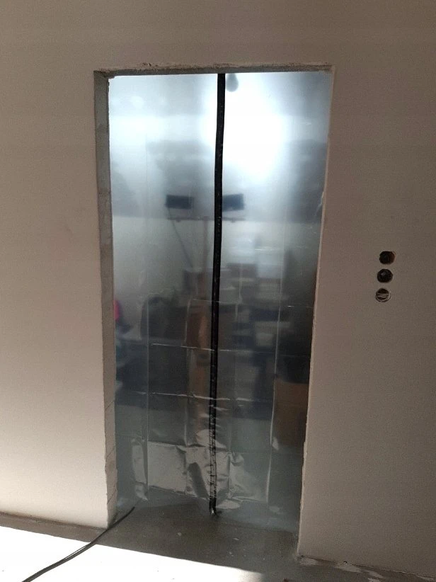 Extralink Renovacijos dulkių durelės, dulkių užuolaida, 220x110, tiesios
