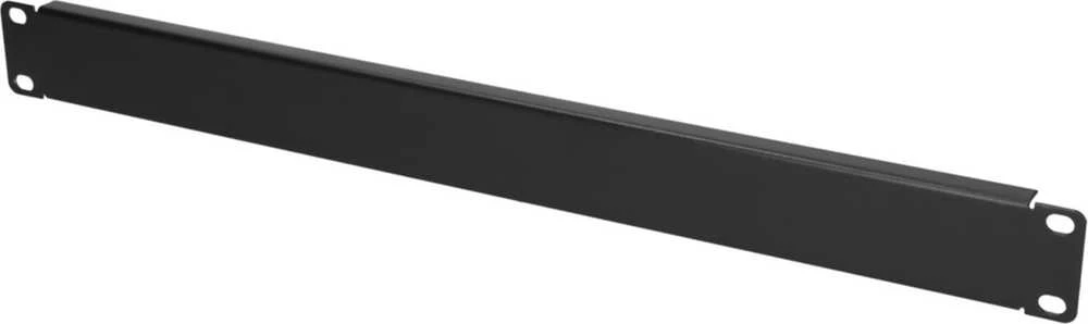 Extralink 1U 19" Front Panel, Juodas