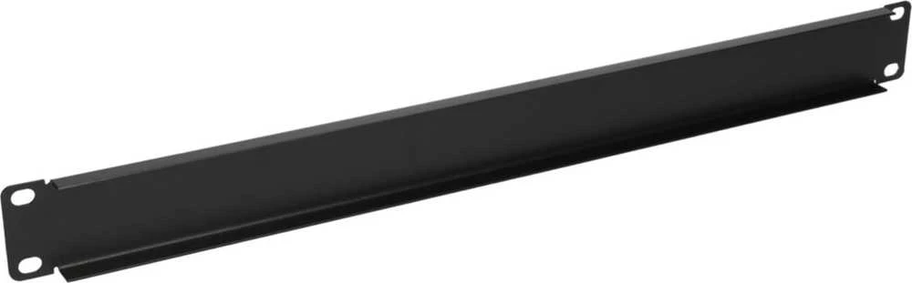 Extralink 1U 19" Front Panel, Juodas