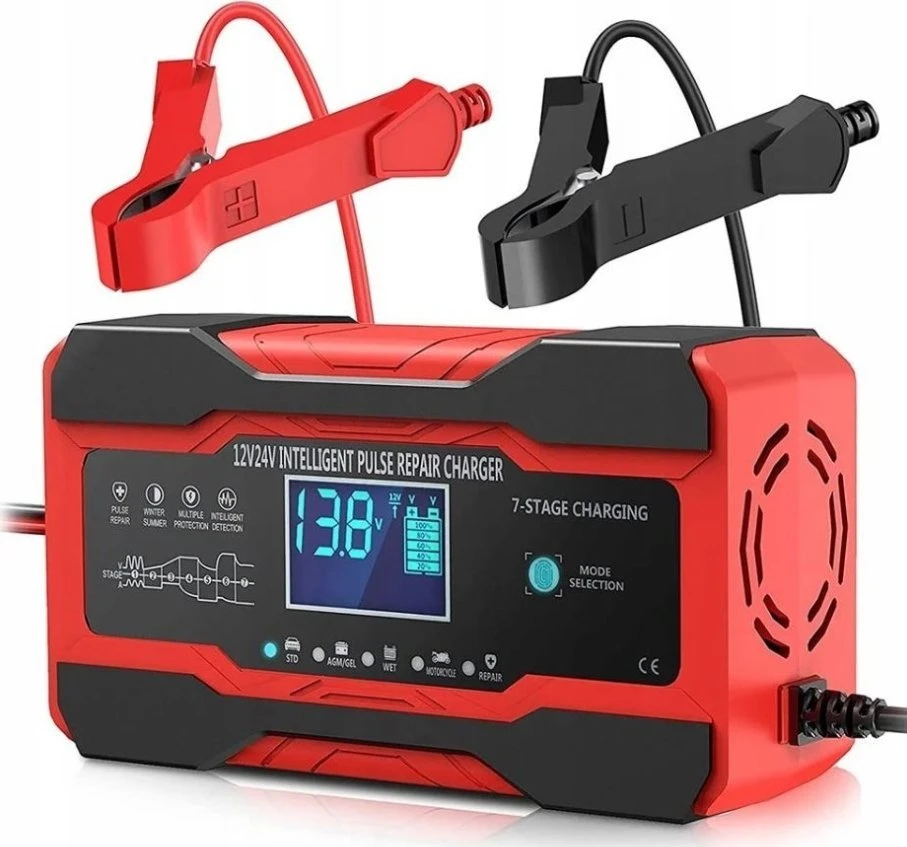 „Extralink“ | Automatinis akumuliatorių įkroviklis | 12/24 V 10 A akumuliatoriams
