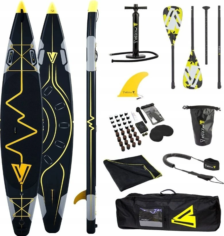 Extralink SUP lenta 350 cm | Pripučiama lenta + irklas | Rinkinys