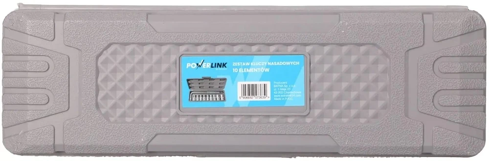 Extralink „Powerlink“ | Įrankių rinkinys | Lizdiniai raktai, dėklas, 10 dalių