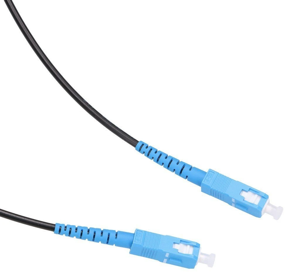 Extralink SC/UPC-SC/UPC plokščias jungiamasis laidas | Komutacinis laidas | Vieno langelio formos, simpleksinis, G.657A2, 40 m