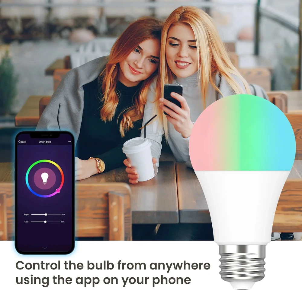 „Extralink Smartlife“ | LED lemputė | E27 A60 2700–6500K „WiFi“ 220–240 V, „Tuya“