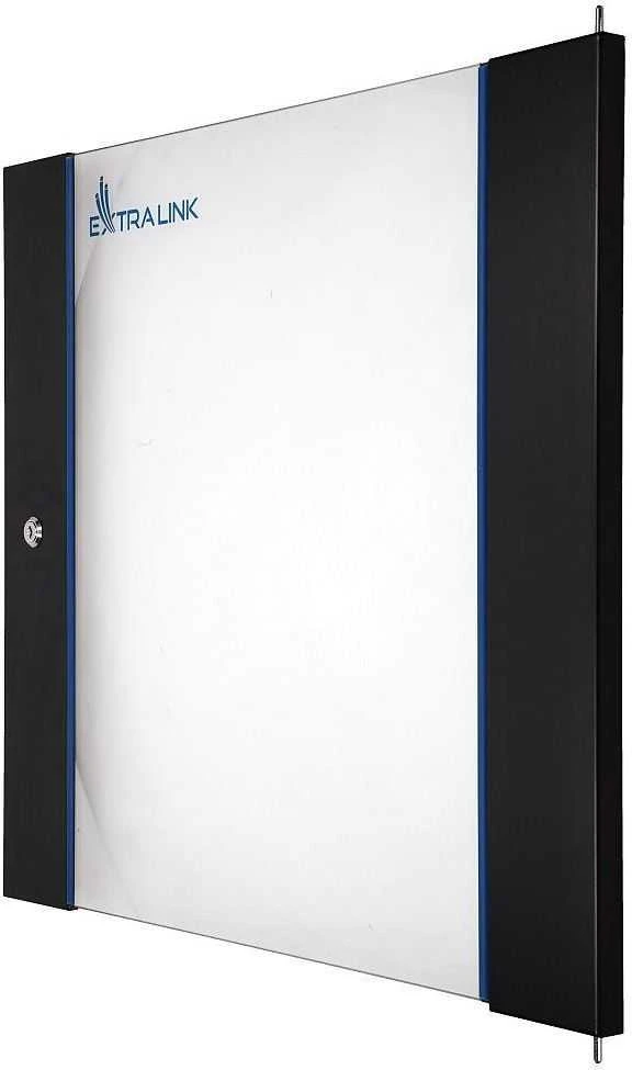 Extralink EX.7263-12U 600x450 Juoda | Spinta stovas | montuojamas ant sienos