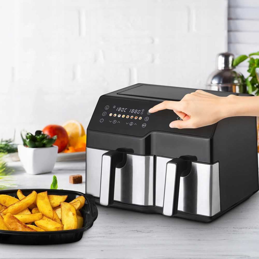 Gruzdintuvė Extralink Home Air Fryer SJ-1000 10 l EU juoda