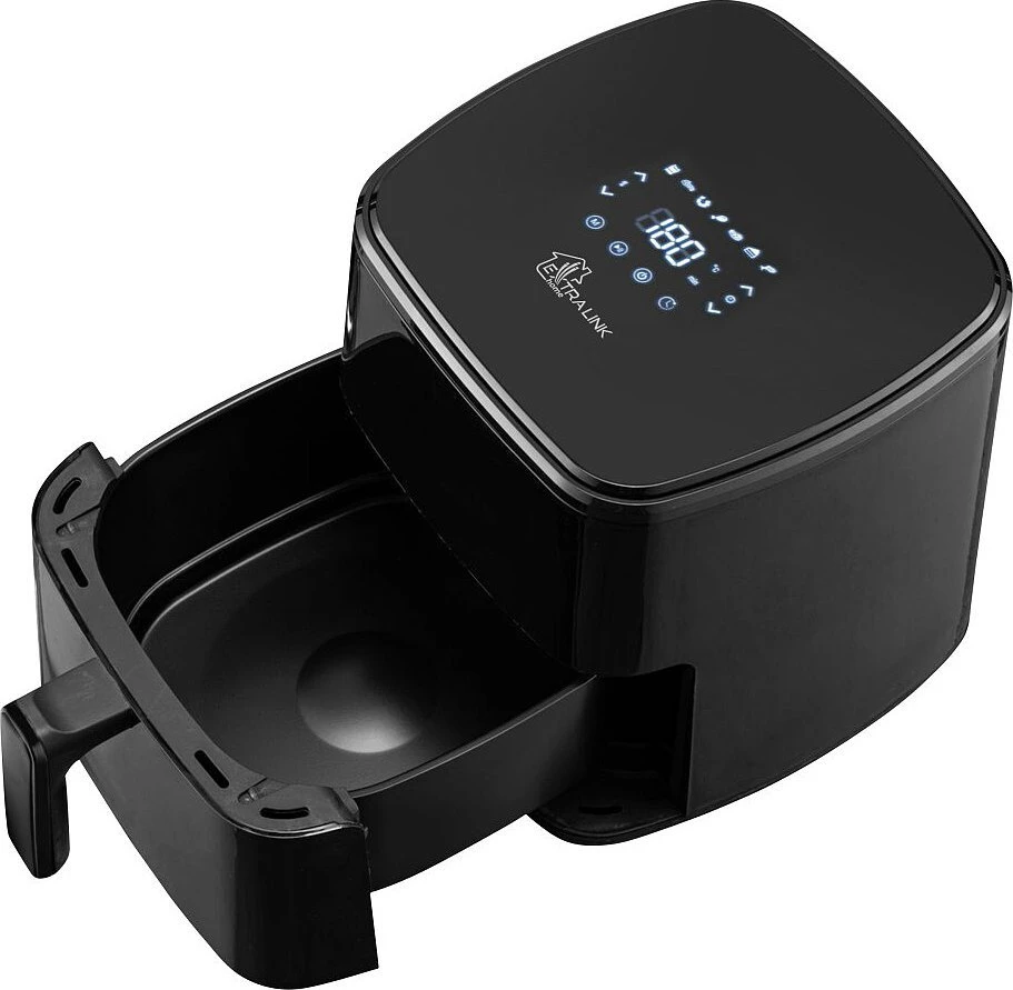 Extralink Home SJ-500 5L Vienas 1500 W Karšto oro gruzdintuvė Juoda