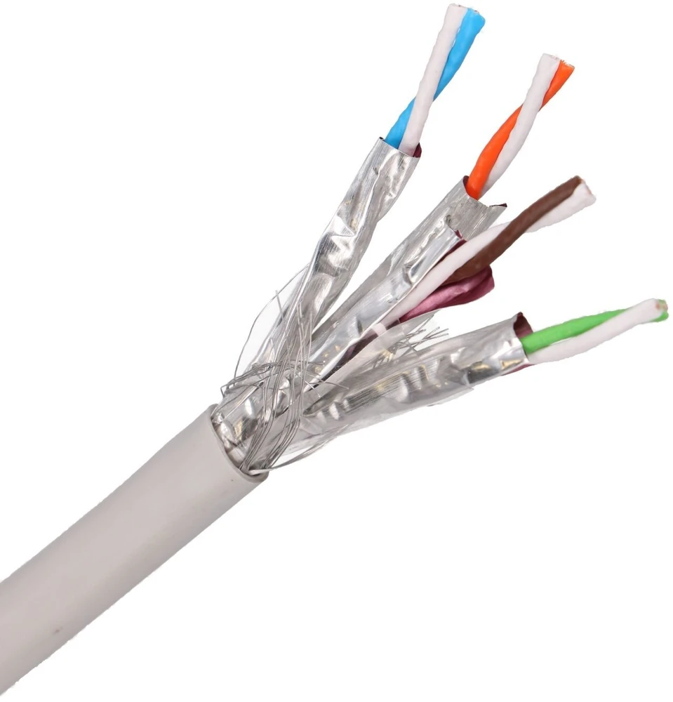 Extralink CAT7 SFTP (S/FTP) INDOOR TWISTED PAIR 100M tinklo kabelis