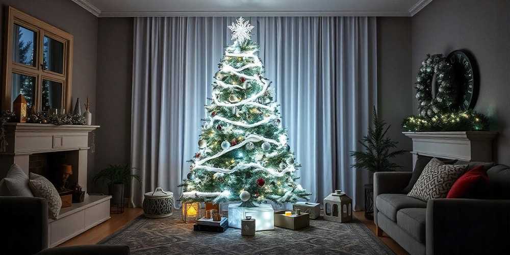 Extralink LED girlianda, 1000 LED, 53 m, šaltai balta