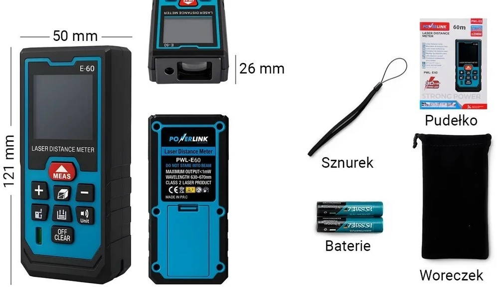 Extralink EX.25258 atstumo matuoklis