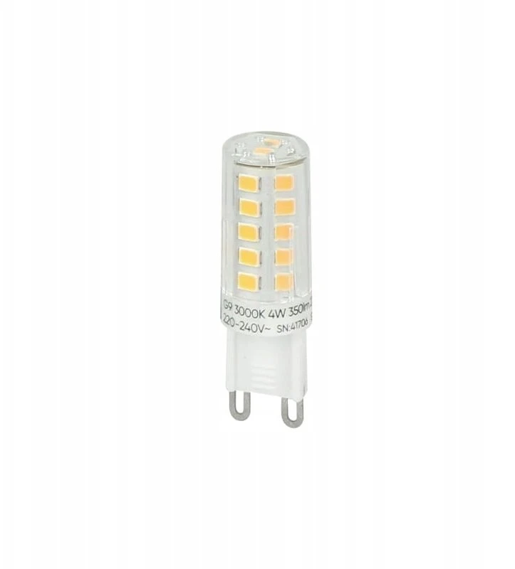 Extralink Led Line Lite LED lemputė G9 230V 4W 3000K šiltai balta 350lm