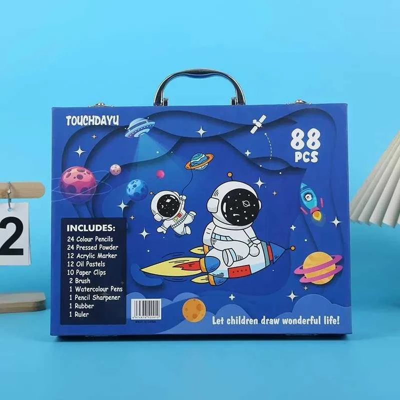 Extralink | Meno tapybos rinkinys | Mėlynas astronautas, 88 dalys