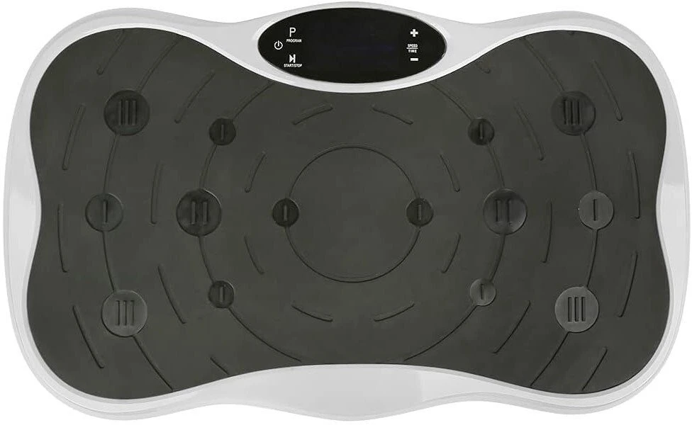 Extralink „Moonwalk Spin Move“ vibracijos platforma fitneso pratimams 200 W balta