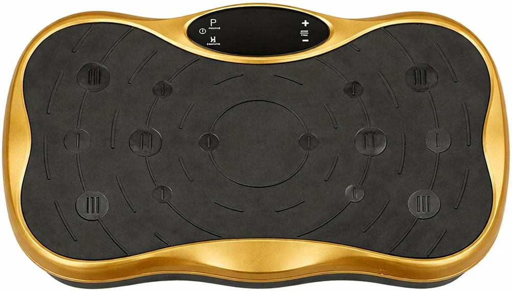 Extralink Moonwalk Spin Move Platofrma Wibracyjna do Ćwiczeń Fitness 200W auksinė