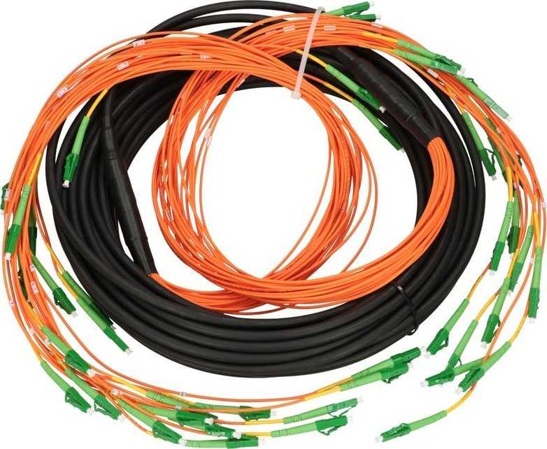 Extralink daugiakanalis laidas LC/APC-LC/APC SM 24F 18M, kaskada 90cm