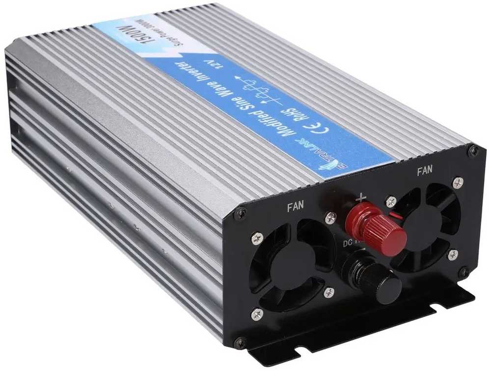 Extralink OPIM-1500W | Įtampos keitiklis | automobilinis 12 V, 1500 W modifikuotas sinusas