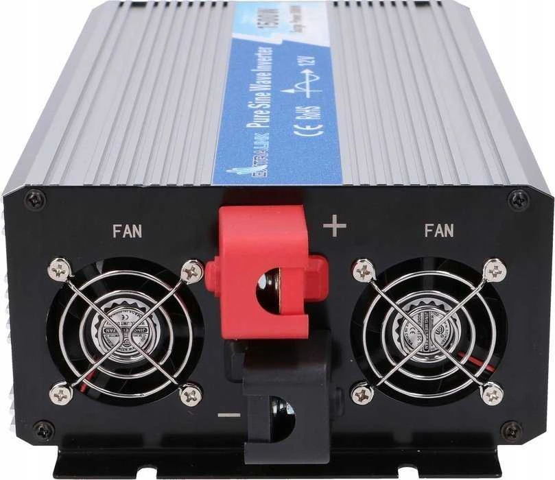 Extralink OPIP-1500W | Įtampos keitiklis | automobilis 12V, 1500W grynas sinusas